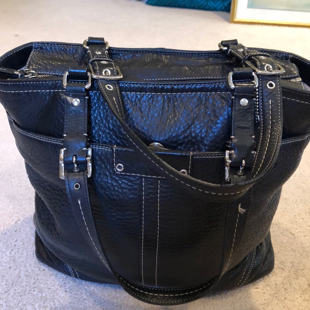 Black Coach Shoulder Bag